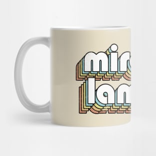 Miranda Lambert - Retro Rainbow Letters Mug